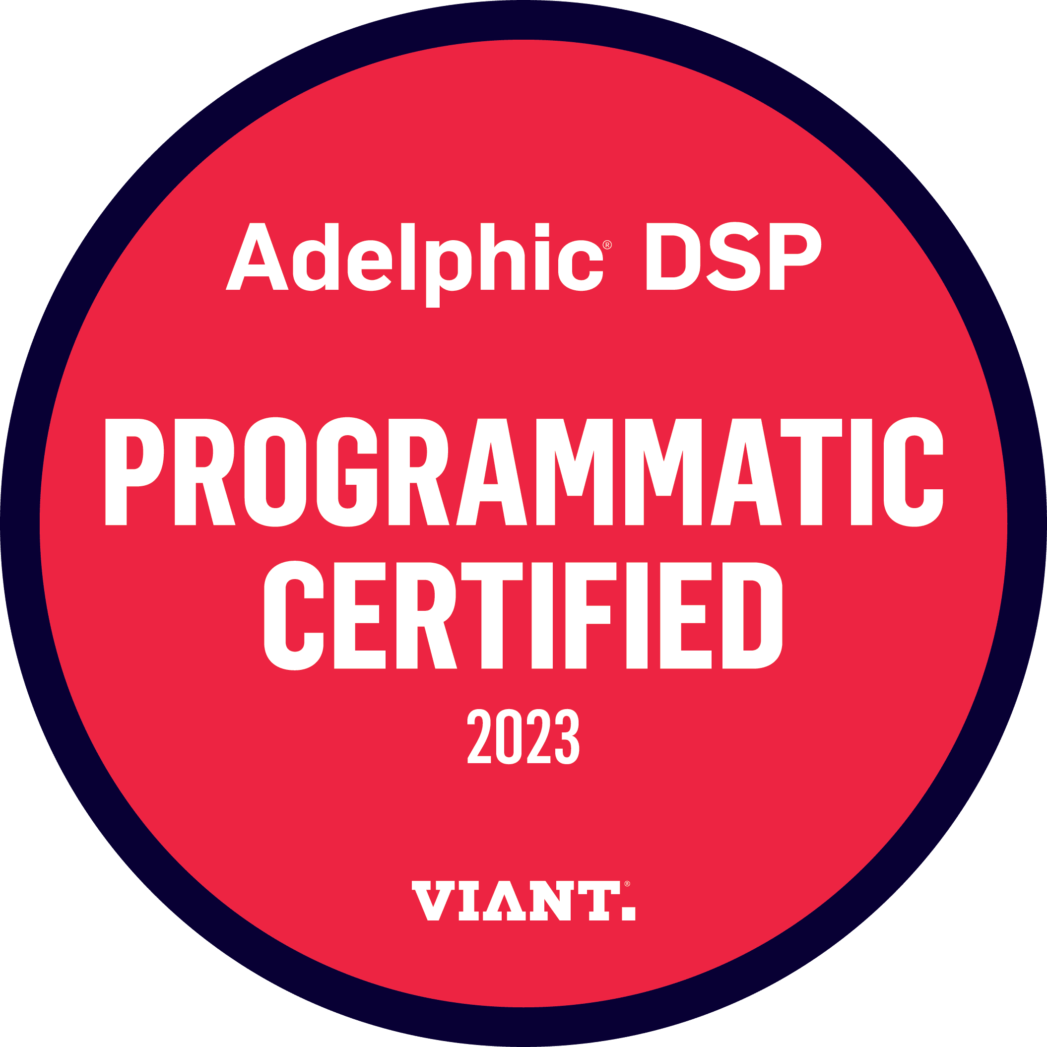 Adelphic DSP Certification Badge - 2023