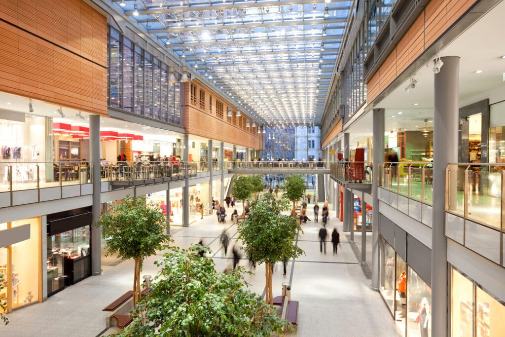 image of a shopping mall