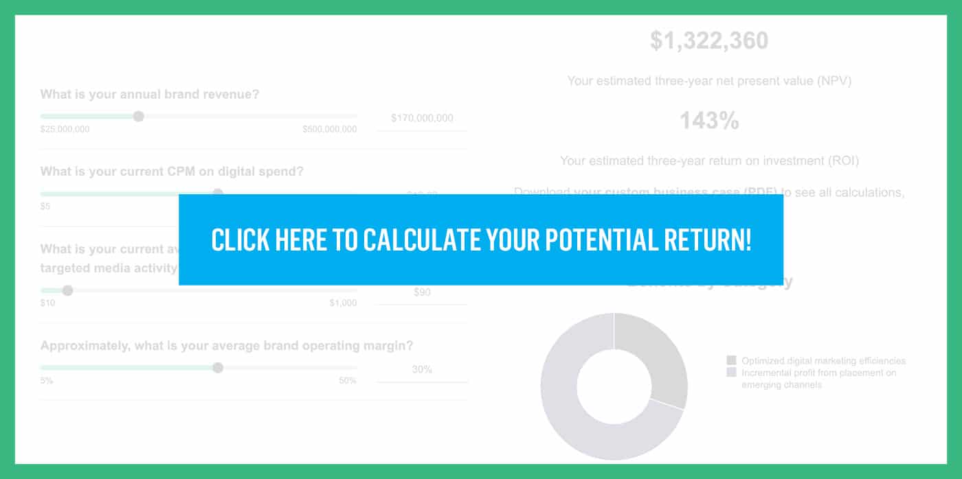 Forrester TEI Calculator CTA